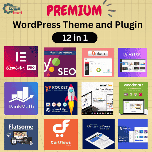 WordPress Premium Pack - কম খরচে ১২টি প্রিমিয়াম থিম ও প্লাগিন