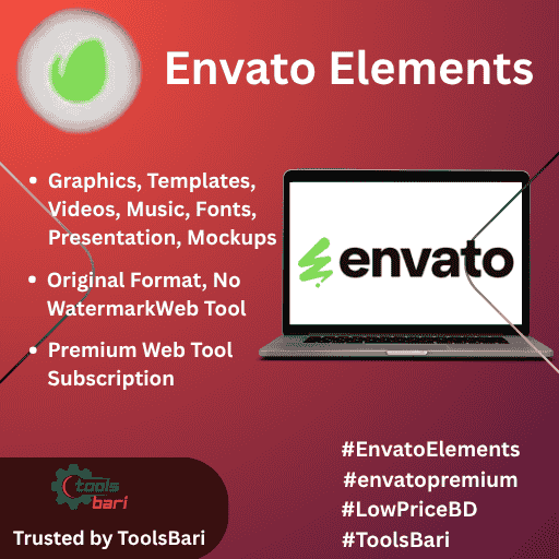 Envato Elements Downloader – মাসিক সাবসক্রিপশন প্রিমিয়াম ডিজাইন রিসোর্স ৩০ টি ফাইল প্রতিদিন
